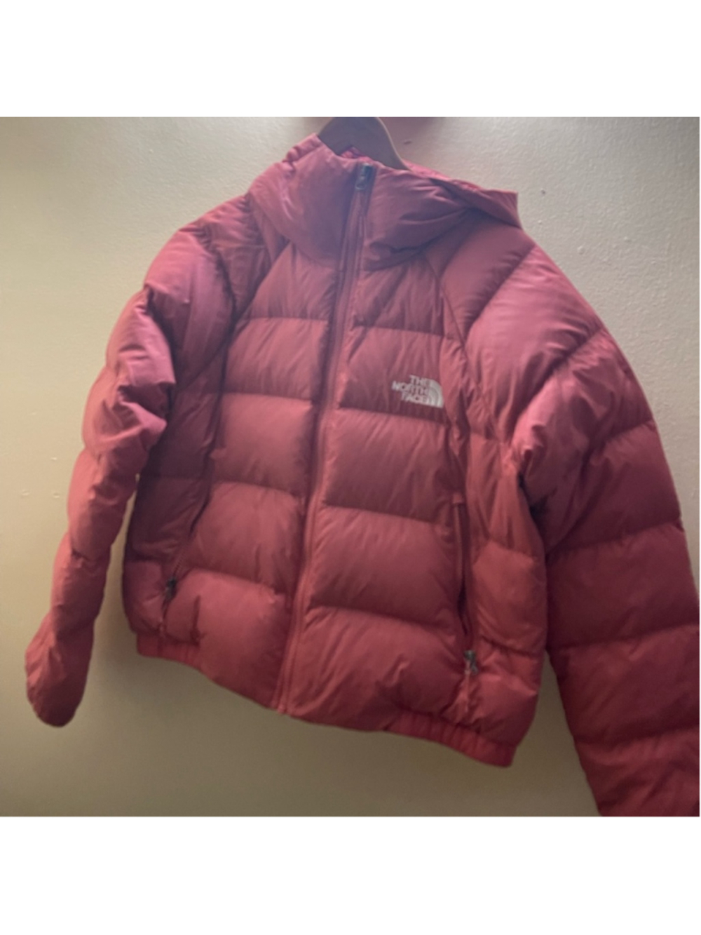 The North Face Hydrenalite wDown Puffer Jacket in wild ginger $250 - Picture 4 of 13